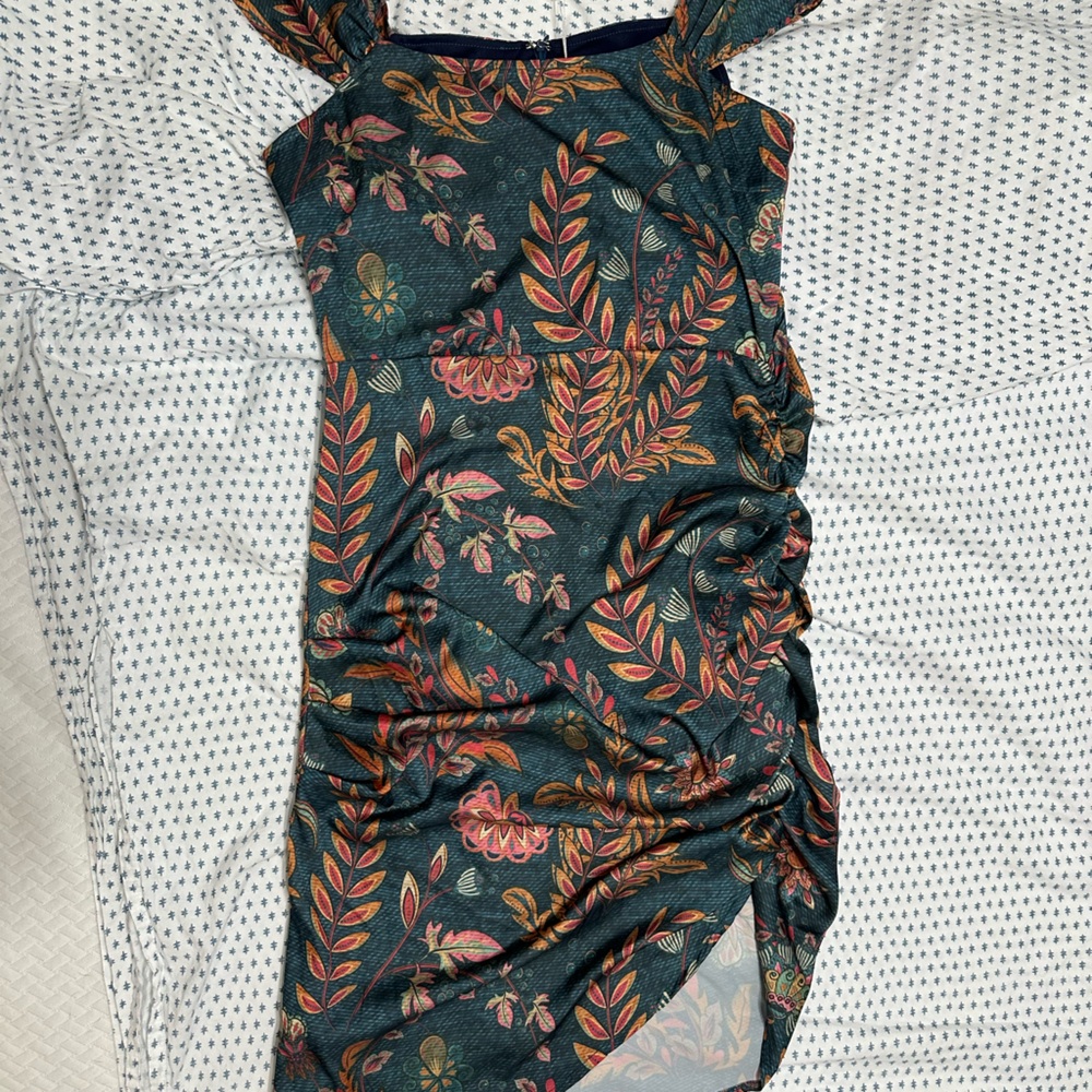 NWT Aerie Satin Floral Dress